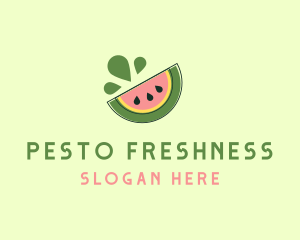 Juicy Fruit Watermelon logo design