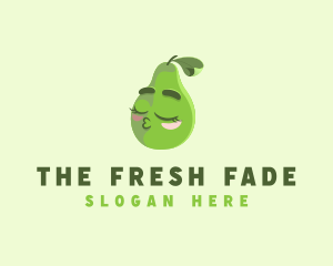 Avocado Farm Fruit Vegetarian logo design