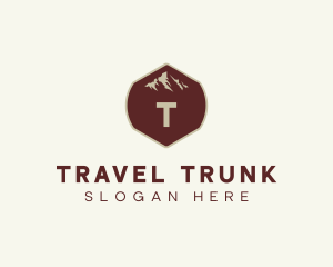 Travel Mountaineering Adventure  logo design