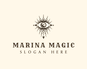 Magical Mystic Eye logo design