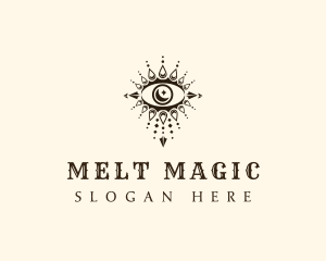 Magical Mystic Eye logo design