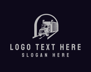 Delivery Truck Logistics logo