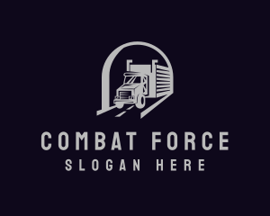 Delivery Truck Logistics logo