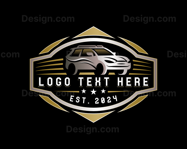 SUV Car Dealer Logo
