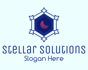 Star Hexagon Moon logo