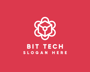 Tech Flower Enterprise logo design