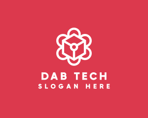 Tech Flower Enterprise logo design