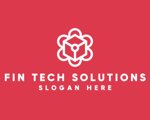 Tech Flower Enterprise logo design