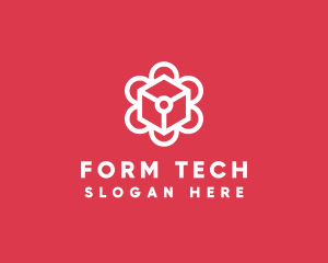 Tech Flower Enterprise logo design