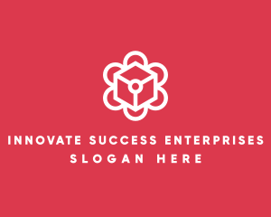 Tech Flower Enterprise logo design