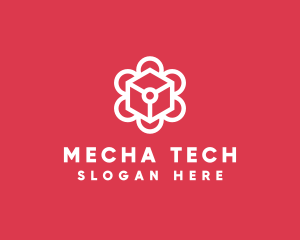 Tech Flower Enterprise logo design