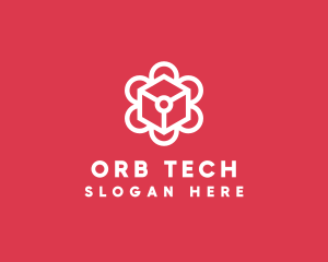 Tech Flower Enterprise logo design