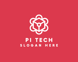 Tech Flower Enterprise logo design