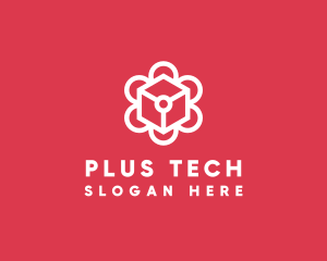 Tech Flower Enterprise logo design