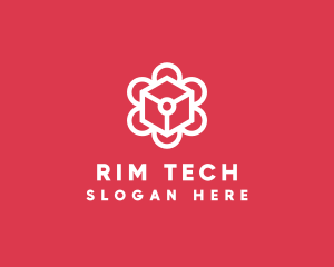 Tech Flower Enterprise logo design