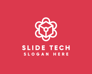 Tech Flower Enterprise logo design