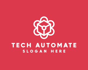 Tech Flower Enterprise logo design