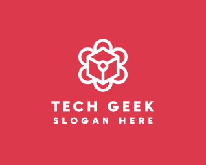 Tech Flower Enterprise logo design