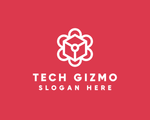 Tech Flower Enterprise logo design