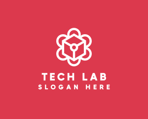 Tech Flower Enterprise logo design