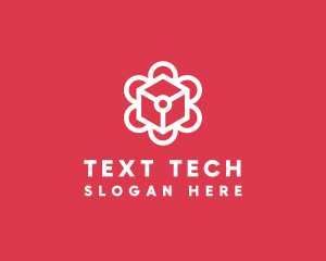 Tech Flower Enterprise logo design