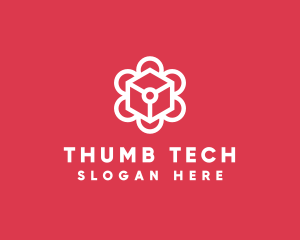 Tech Flower Enterprise logo design