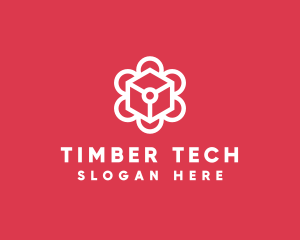 Tech Flower Enterprise logo design