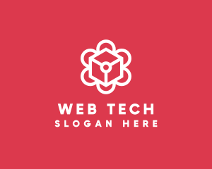 Tech Flower Enterprise logo design