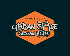 Urban Freestyle Graffiti  logo design