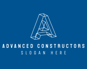 Professional Blueprint Architecture logo design