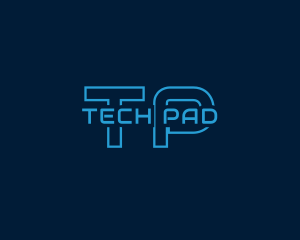 Neon Cyber Tech logo design