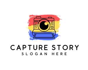 Artistic Polaroid Camera logo