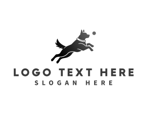 Canine Dog Pet logo