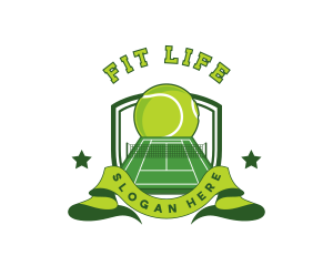 Tennis Sports Tournament logo