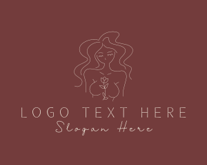 Natural Sexy Female Logo