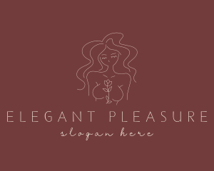 Natural Sexy Female logo design