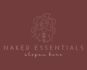 Natural Sexy Female logo design