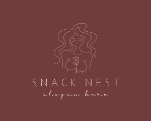 Natural Sexy Female logo design