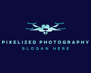 Drone Aerial Surveillance logo design