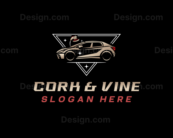 Automotive Car Detailing Logo