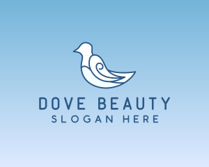 Aviary Dove Bird logo design