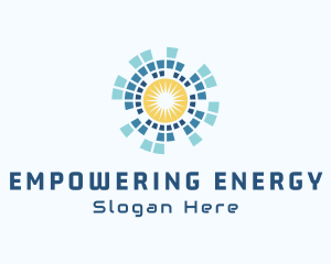 Solar Radiance Energy logo design