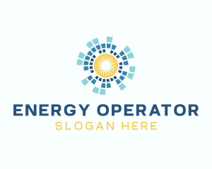 Solar Radiance Energy logo design