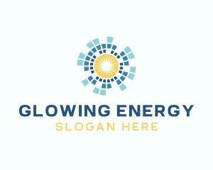 Solar Radiance Energy logo design