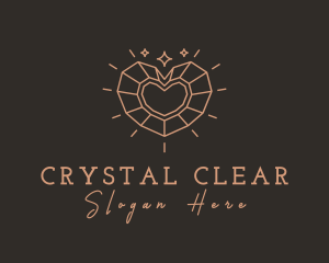 Precious Heart Gem logo design