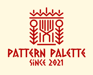 Aztec Arrow Pattern logo