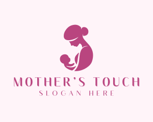 Infant Mother Pediatrician logo design