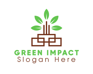 Green Leaf Tower logo