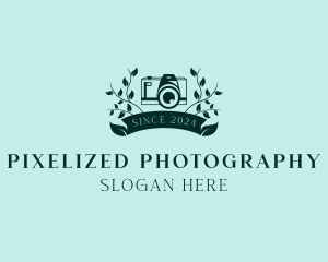 Vlog Camera Photography logo design