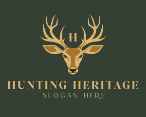Buck Deer Hunting logo